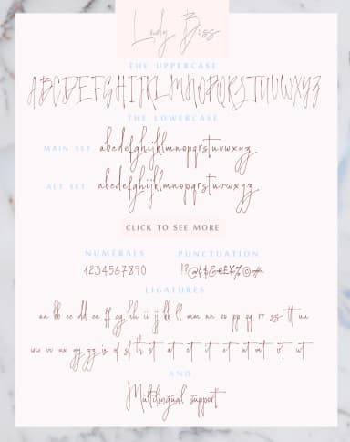 Lady Boss Font by Iradvilyuk — Script Handwritten Font — thumbnail 2