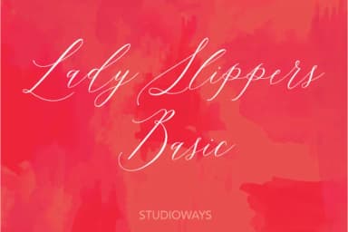 Lady Slippers Basic Font by Studioways — Script Handwritten Font — thumbnail 1