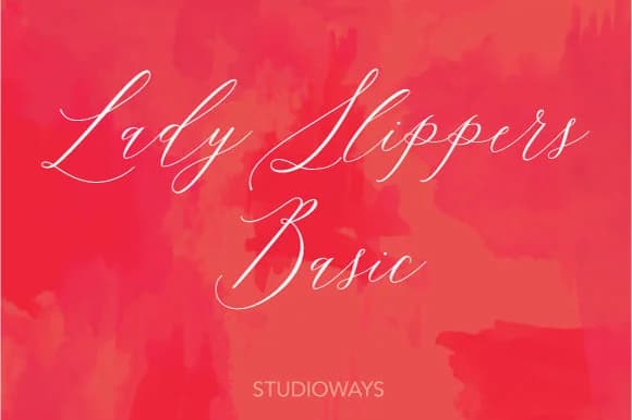 Lady Slippers Basic Font by Studioways — Script Handwritten Font