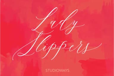Lady Slippers Font by Studioways — Script Handwritten Font — thumbnail 1