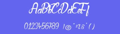 Lady Bohemia by dcoxy - Greg Medina — Script Handwritten Font — thumbnail 3