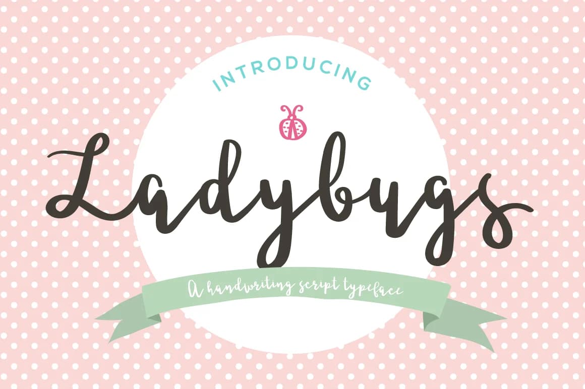 Ladybugs Font by paramajandesign — Script Handwritten Font — preview 1