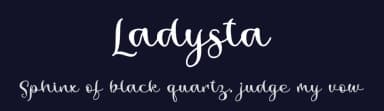 Ladysta by Letterafa Studio — Script Handwritten Font — thumbnail 2