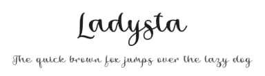 Ladysta by Letterafa Studio — Script Handwritten Font — thumbnail 1