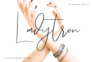Ladytron Script Font by maulanacreative — Script Handwritten Font — thumbnail 1