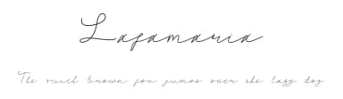 Lafamaria by Hishand Studio — Script Handwritten Font — thumbnail 1