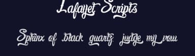 Lafayet Scripts by Vmf font — Script Handwritten Font — thumbnail 2