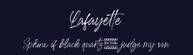Lafayette by Din Studio — Script Handwritten Font — thumbnail 2