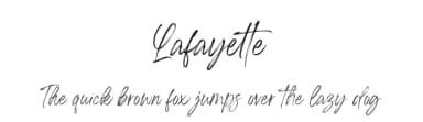 Lafayette by Din Studio — Script Handwritten Font — thumbnail 1