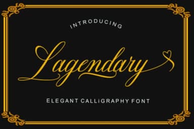 Lagendary Font by Viewtype — Script Handwritten Font — thumbnail 1