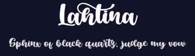 Lahtina by Eknoji Studio — Script Handwritten Font — thumbnail 2