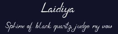 Laidiya by Reguler Studio — Script Handwritten Font — thumbnail 2