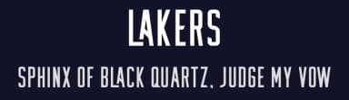 Lakers by Gfonts — Sans Serif Font — thumbnail 2
