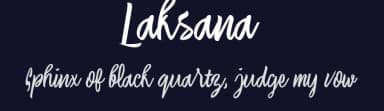 Laksana by Hindra Permana — Script Handwritten Font — thumbnail 2