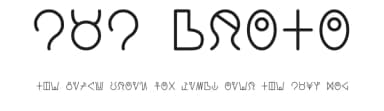 LAL Proto by Heitor Berguerand — Dingbats Font — thumbnail 1