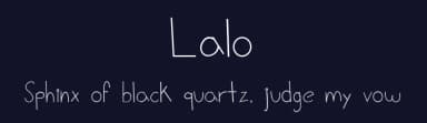 Lalo by Eduardo Padilla — Script Handwritten Font — thumbnail 2
