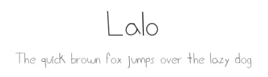 Lalo by Eduardo Padilla — Script Handwritten Font — thumbnail 1