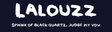 Lalouzz by Rob Deurenberg — Script Handwritten Font — thumbnail 2