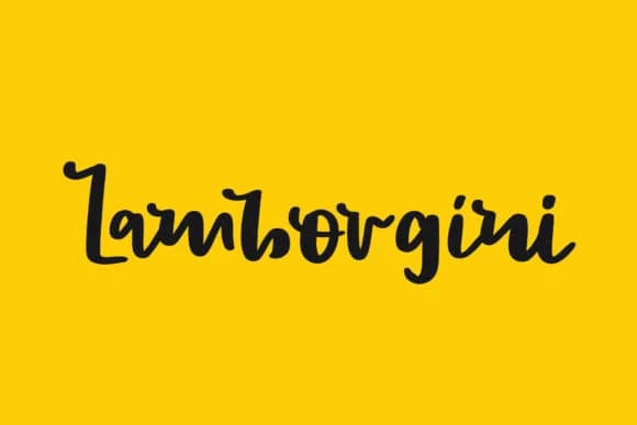 Lamborgini Font by goodigital — Script Handwritten Font