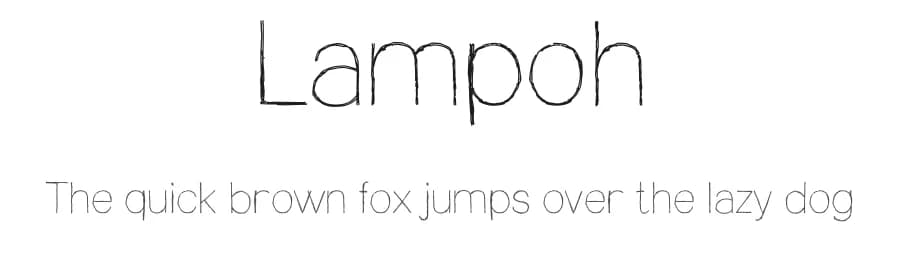 Lampoh by Afkari Studio — Script Handwritten Font — preview 1