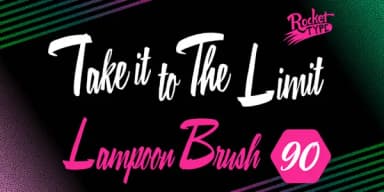 Lampoon Brush Font by Good Gravy Type — Script Handwritten Font — thumbnail 4