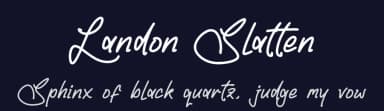 Landon Slatten by Letterena Studios — Script Handwritten Font — thumbnail 2