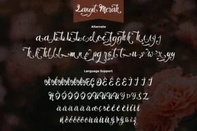Langit Merah Font by Kotak Kuning Studio — Script Handwritten Font — thumbnail 8