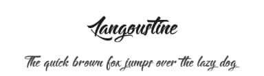 Langoustine by Octotype  | Thomas Boucherie — Script Handwritten Font — thumbnail 1