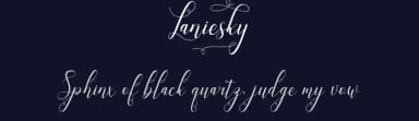 Laniesky by PutraCetol Studio — Script Handwritten Font — thumbnail 2
