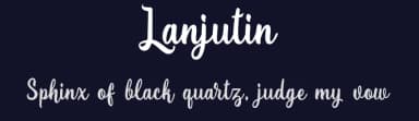 Lanjutin by Jroh Creative — Script Handwritten Font — thumbnail 2