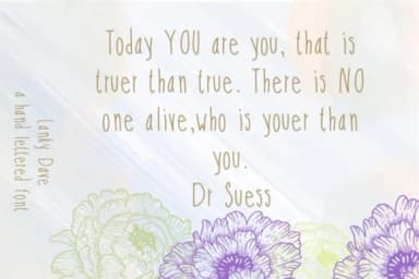 Lanky Dave Font by ashley_lynne18 — Script Handwritten Font — thumbnail 2