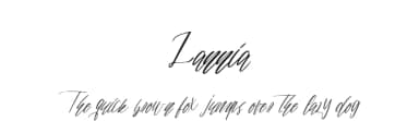 Lannia by Mariyana — Script Handwritten Font — thumbnail 1