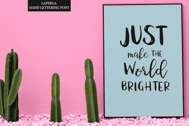 Laperla Font by Pasha Larin — Script Handwritten Font — thumbnail 3