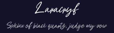 Laracryf by Creatype Studio — Script Handwritten Font — thumbnail 2