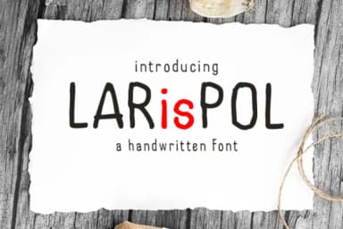 Larispol Font by linafisstudio — Script Handwritten Font — thumbnail 1