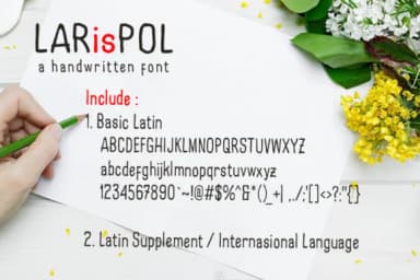 Larispol Font by linafisstudio — Script Handwritten Font — thumbnail 3