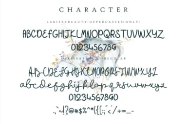 Larissa Beauty Font by geadesign — Script Handwritten Font — thumbnail 2