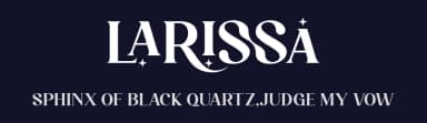 Larissa by Graphicxell — Serif Font — thumbnail 2