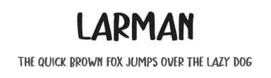 Larman by Tokopress — Script Handwritten Font — thumbnail 1