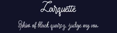 Larquette by Hindra Permana — Script Handwritten Font — thumbnail 2
