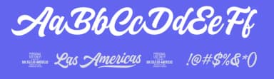 Las Americas by Måns Grebäck — Script Handwritten Font — thumbnail 3