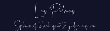 Las Palmas by Dav studio — Script Handwritten Font — thumbnail 2