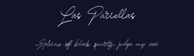 Las Pariellas by Nur Solikh — Script Handwritten Font — thumbnail 2