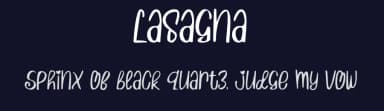 Lasagna by Tigadestd — Script Handwritten Font — thumbnail 2