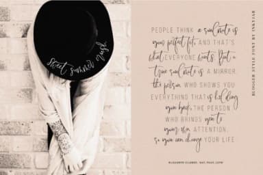 Lasiera Script Font by inkyjar — Script Handwritten Font — thumbnail 9