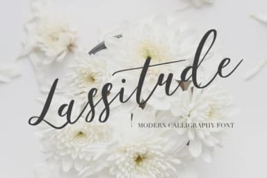 Lassitude Font by Masha Artifex — Script Handwritten Font — thumbnail 1