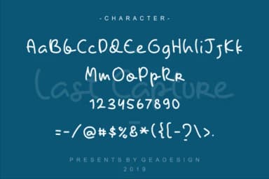 Last Capture Font by geadesign — Script Handwritten Font — thumbnail 2