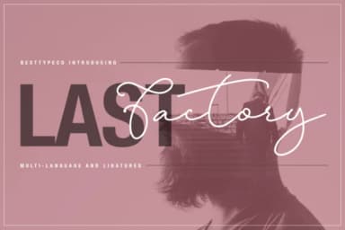Last Factory Font by BennyDesigns — Script Handwritten Font — thumbnail 1