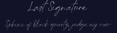 Last Signature by UI Creative — Script Handwritten Font — thumbnail 2