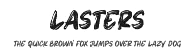 Lasters by DumadiStyle — Script Handwritten Font — thumbnail 1